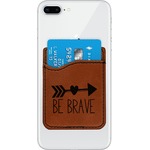 Inspirational Quotes Leatherette Phone Wallet