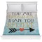 Inspirational Quotes Comforter - Full / Queen