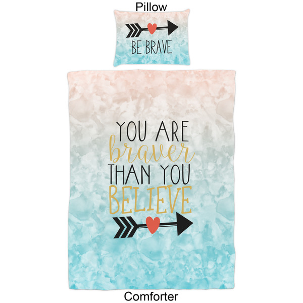 Inspirational Quotes Comforter Set - Twin - Approval