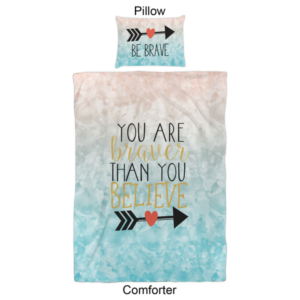 Inspirational Quotes Comforter Set - Twin XL - Approval