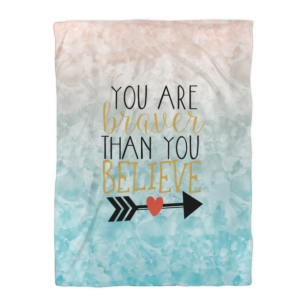 Inspirational Quotes Comforter - Twin XL - Front