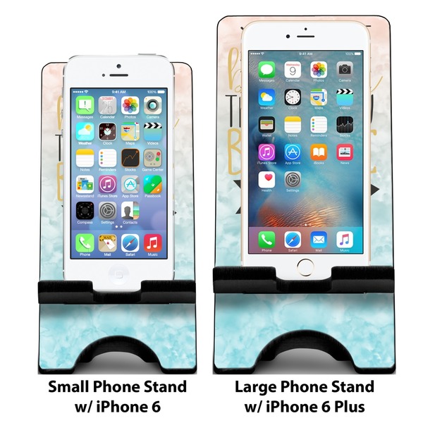 Inspirational Quotes Compare Phone Stand Sizes - with iPhones
