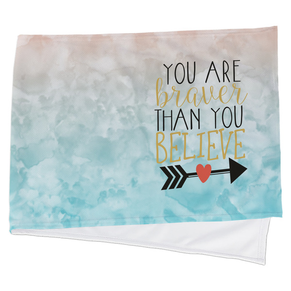 Custom Inspirational Quotes Cooling Towel