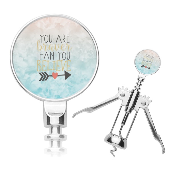 Custom Inspirational Quotes Corkscrew