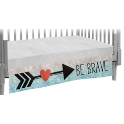 Inspirational Quotes Crib Skirt