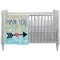 Inspirational Quotes Crib Comforter / Quilt