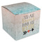 Inspirational Quotes Cube Favor Gift Box - Front/Main