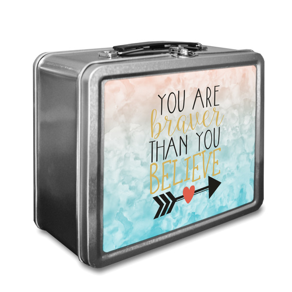 Custom Inspirational Quotes Lunch Box