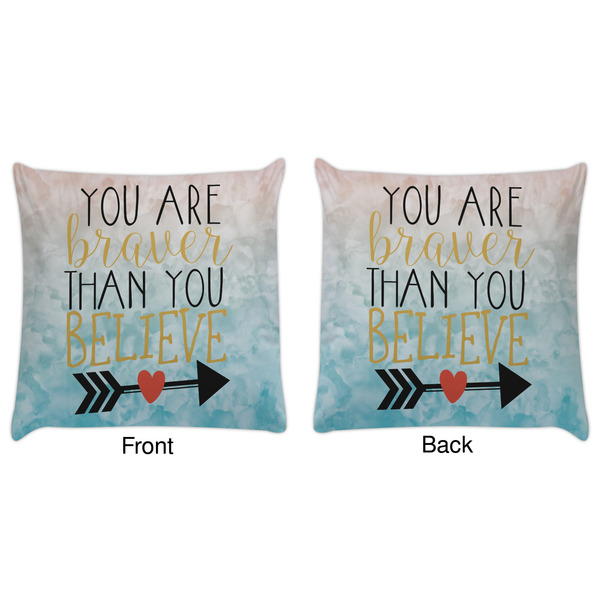 Inspirational Quotes Decorative Pillow Case - Approval