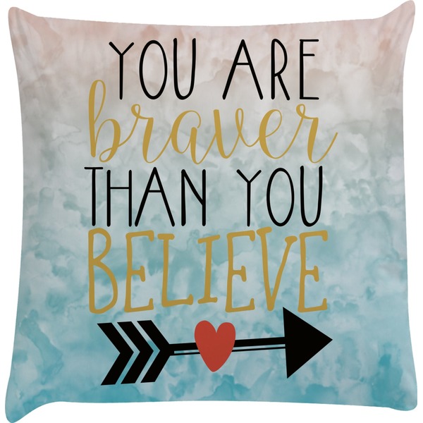 Custom Inspirational Quotes Decorative Pillow Case