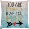 Inspirational Quotes Decorative Pillow Case (Personalized)