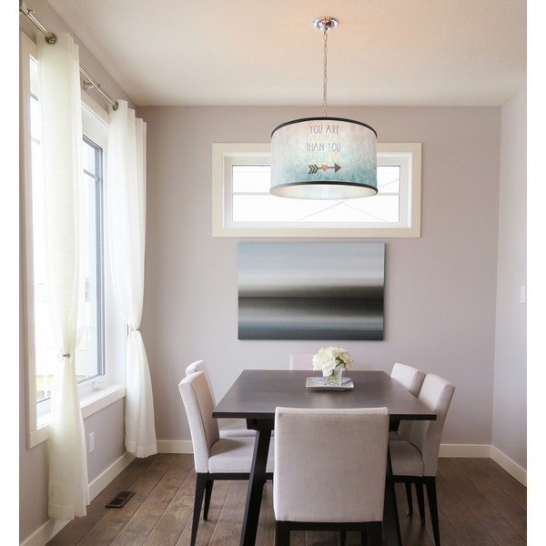 Inspirational Quotes Dining Room Pendant Lamp