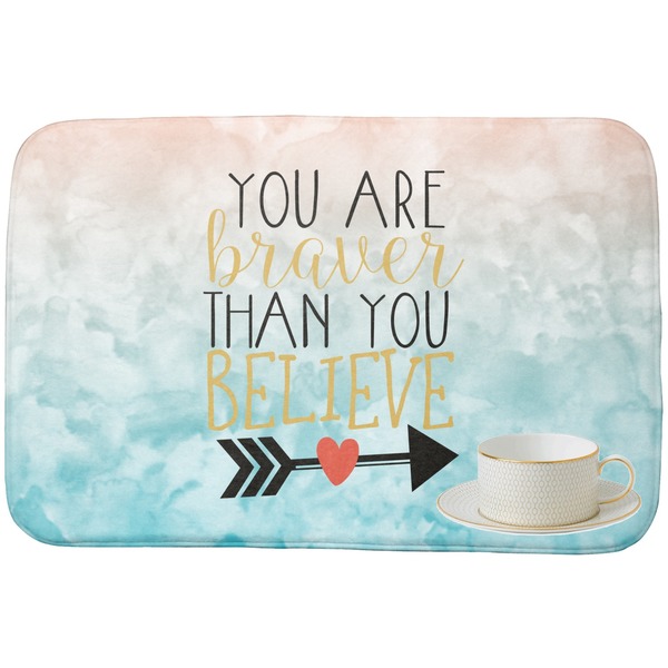 Inspirational Quotes Dish Drying Mat