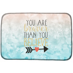 Inspirational Quotes Dish Drying Mat