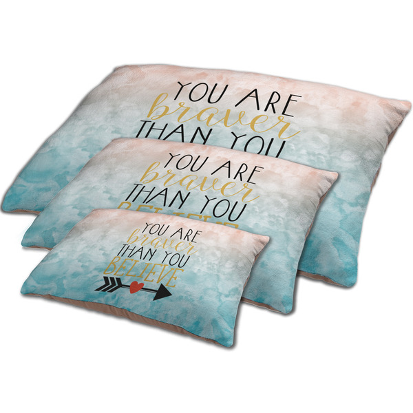 Inspirational Quotes Dog Beds - MAIN (sm, med, lrg)