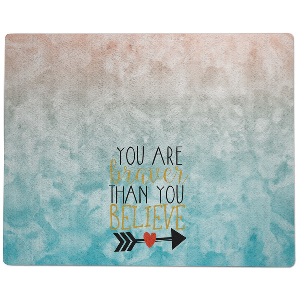 Inspirational Quotes Dog Food Mat - Large without Bowls