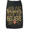Inspirational Quotes Black Pet Shirt