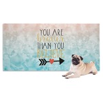 Inspirational Quotes Dog Towel