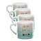 Inspirational Quotes Double Shot Espresso Mugs - Set of 4 Front