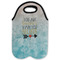 Inspirational Quotes Double Wine Tote - Flat (new)