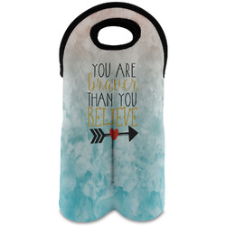 Inspirational Quotes Wine Tote Bag (2 Bottles)