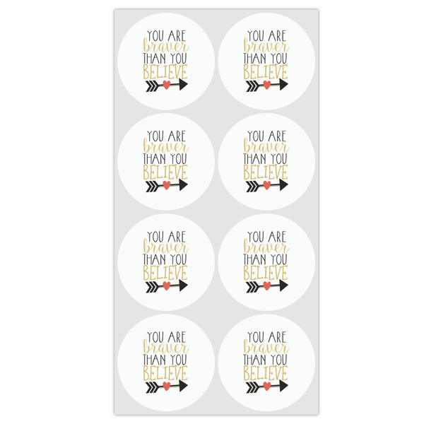 Inspirational Quotes Drink Topper - Medium - Set of 12