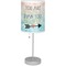 Inspirational Quotes Lamp with Drum Shade