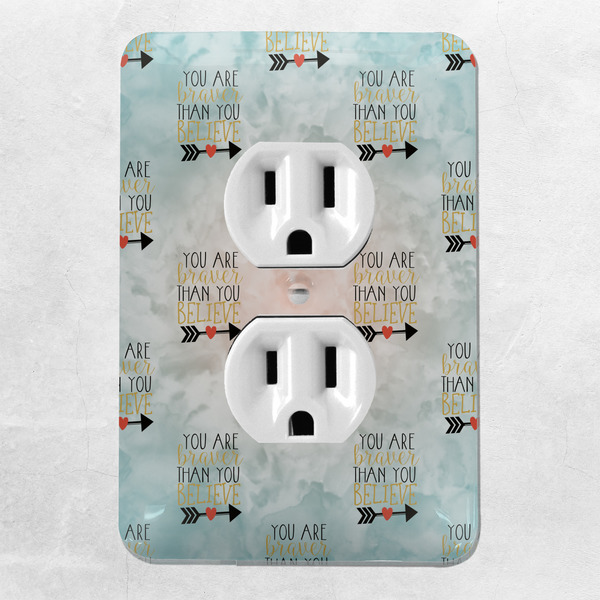 Inspirational Quotes Electric Outlet Plate - LIFESTYLE