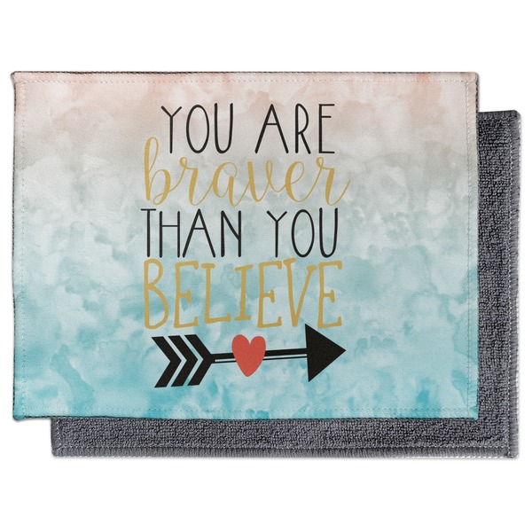 Inspirational Quotes Electronic Screen Wipe - Flat