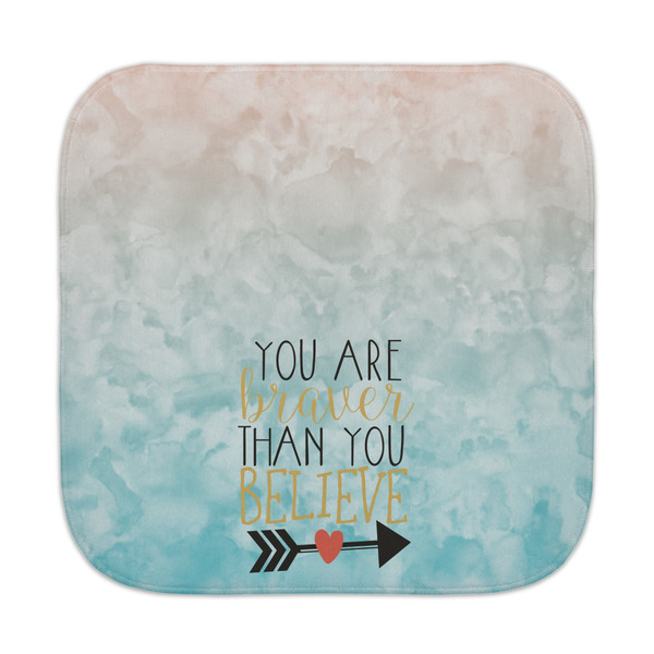 Custom Inspirational Quotes Face Towel
