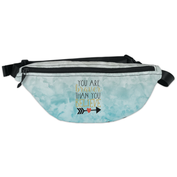 Custom Inspirational Quotes Fanny Pack - Classic Style