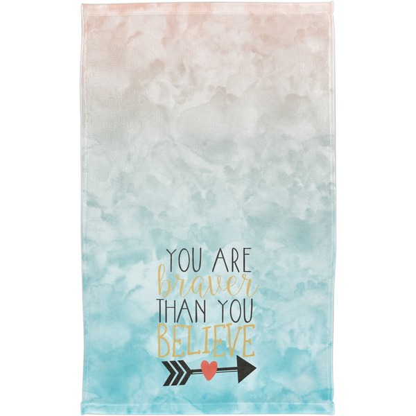 Inspirational Quotes Finger Tip Towel - Full View