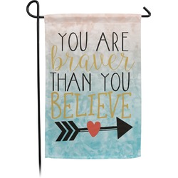 Inspirational Quotes Small Garden Flag - Double Sided