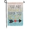 Inspirational Quotes Small Garden Flag - Double Sided