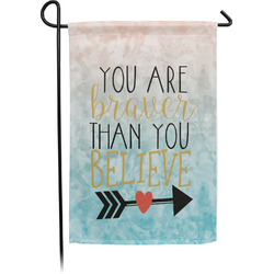 Inspirational Quotes Small Garden Flag - Single Sided