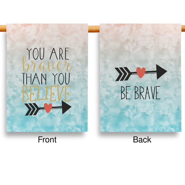 Inspirational Quotes Garden Flags - Large - Double Sided - APPROVAL