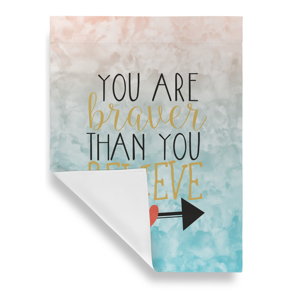 Inspirational Quotes Garden Flags - Large - Single Sided - FRONT FOLDED
