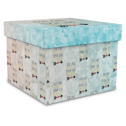 Inspirational Quotes Gift Box with Lid - Canvas Wrapped - XX-Large