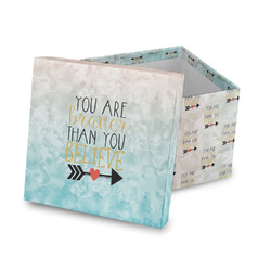 Inspirational Quotes Gift Box with Lid - Canvas Wrapped