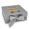 Inspirational Quotes Gift Boxes with Magnetic Lid - Silver - Front