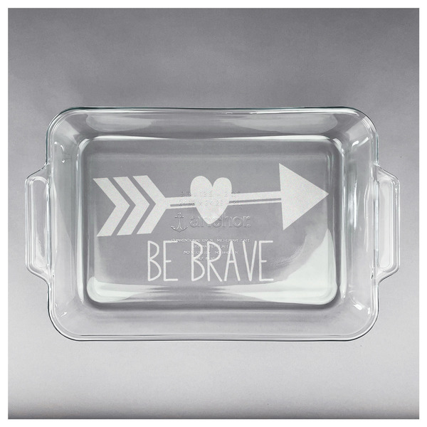 Inspirational Quotes Glass Baking Dish - APPROVAL (13x9)