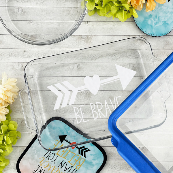Inspirational Quotes Glass Baking Dish - LIFESTYLE (13x9)