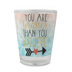 Inspirational Quotes Glass Shot Glass - 1.5 oz - Set of 4