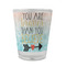 Inspirational Quotes Glass Shot Glass - Standard - FRONT