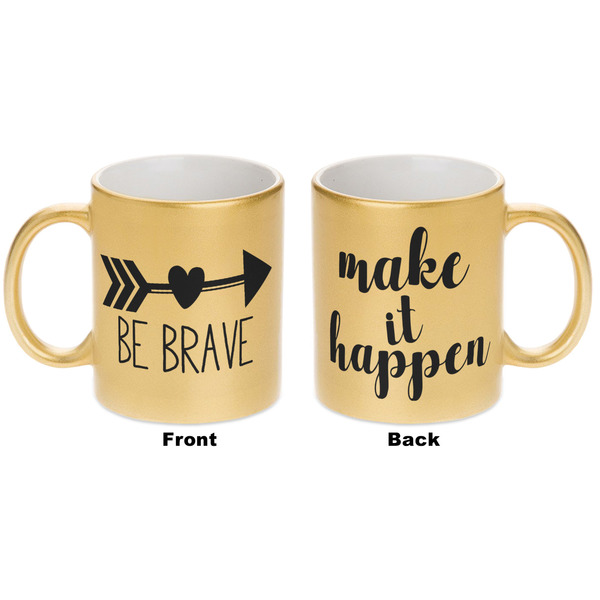 Inspirational Quotes Gold Mug - Apvl