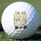 Inspirational Quotes Golf Ball - Branded - Front