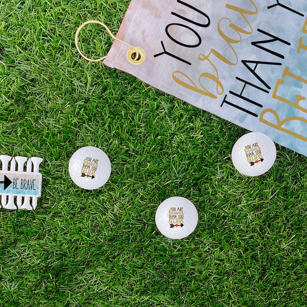 Inspirational Quotes Golf Balls - Generic - Set of 3 - LIFESTYLE