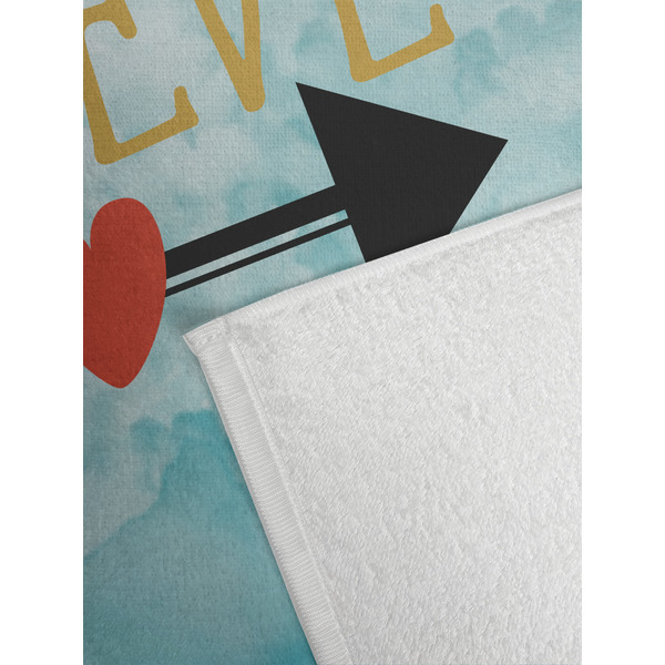 Inspirational Quotes Golf Towel - Detail