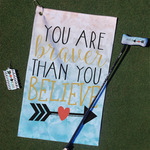 Inspirational Quotes Golf Towel Gift Set