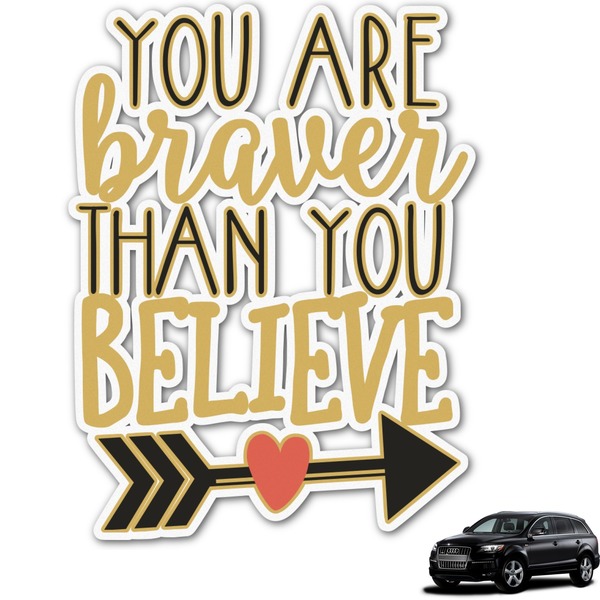 Custom Inspirational Quotes Graphic Car Decal
